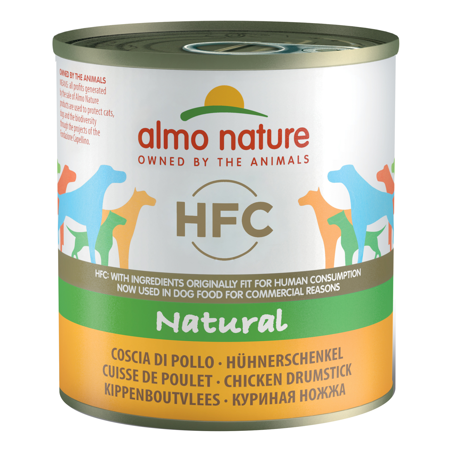 foto del prodotto almo nature dog hfc natural coscia di pollo 280 g
