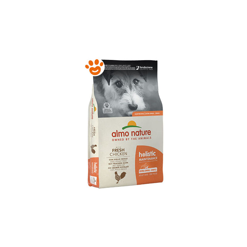 foto del prodotto almo nature dog holistic adult extra small small pollo almo nature dog holistic adult extra small small pollo sacco da 2 kg