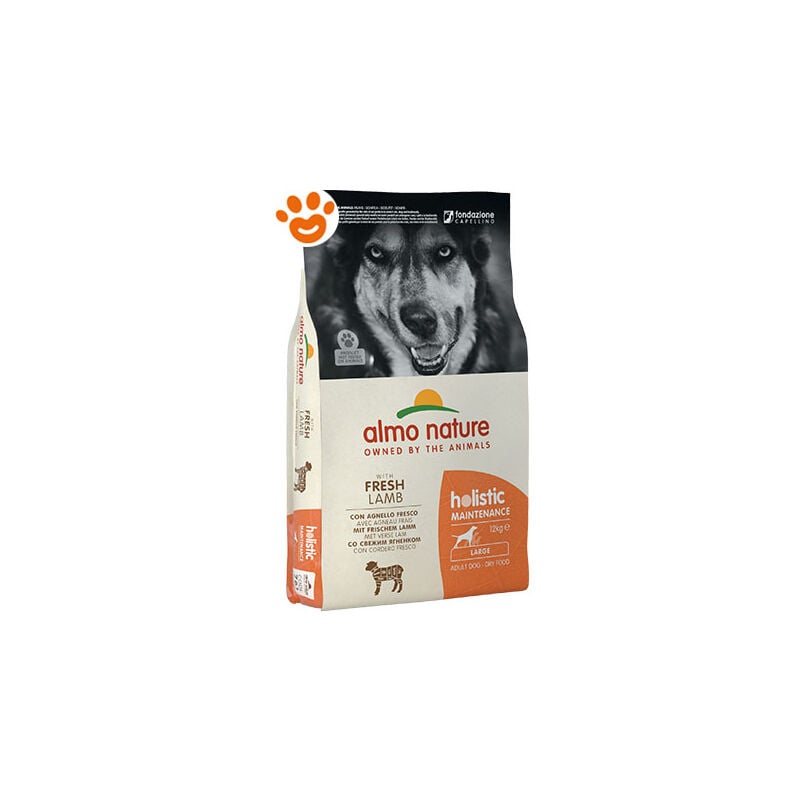 foto del prodotto almo nature dog holistic adult large agnello dog holistic adult large agnello sacco da 12 kg