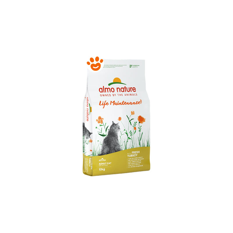 foto del prodotto almo nature holistic con tacchino fresco 12 kg