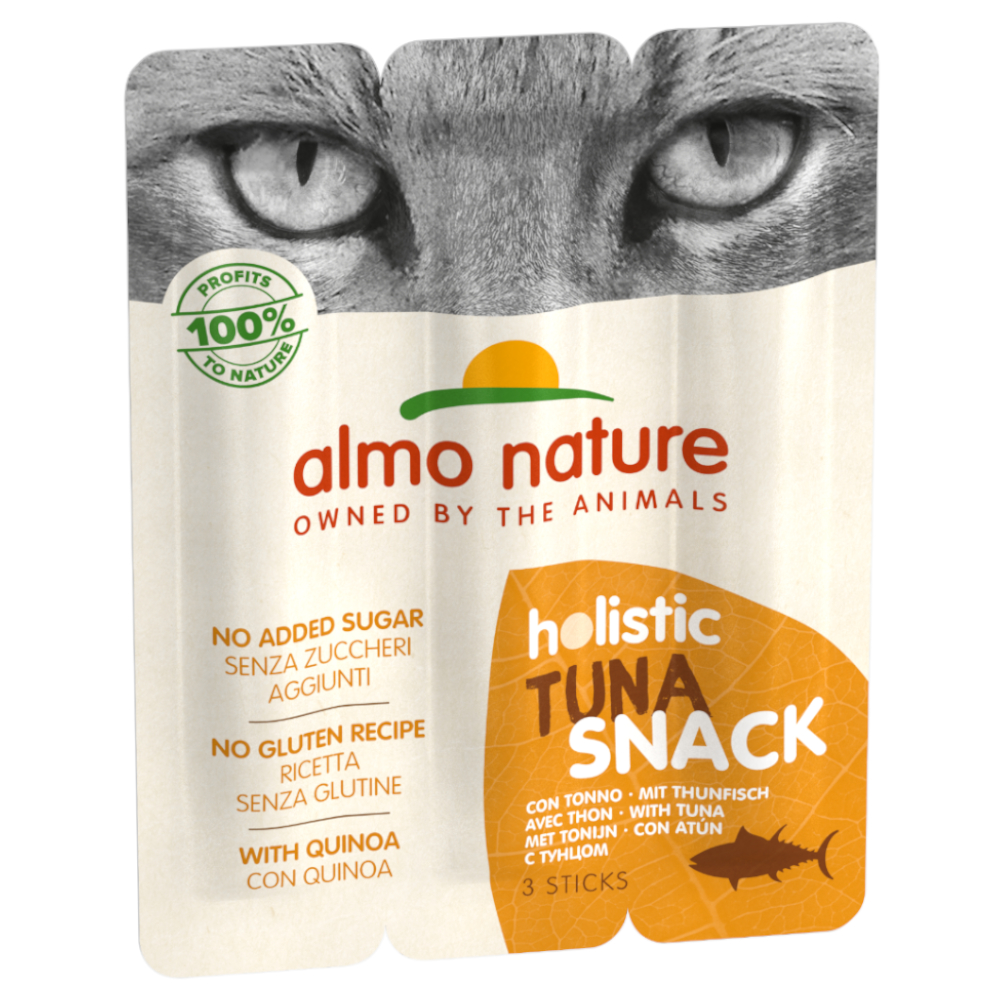 foto del prodotto almo nature holistic snack per gatti 15 g con tonno