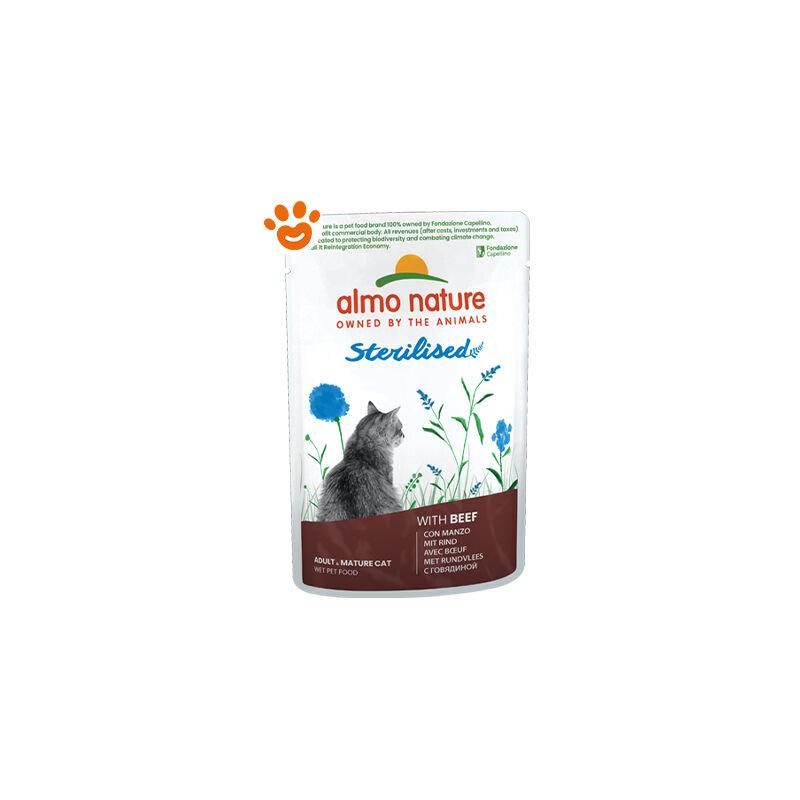foto del prodotto almo nature per gatto sterilised da 70 gr