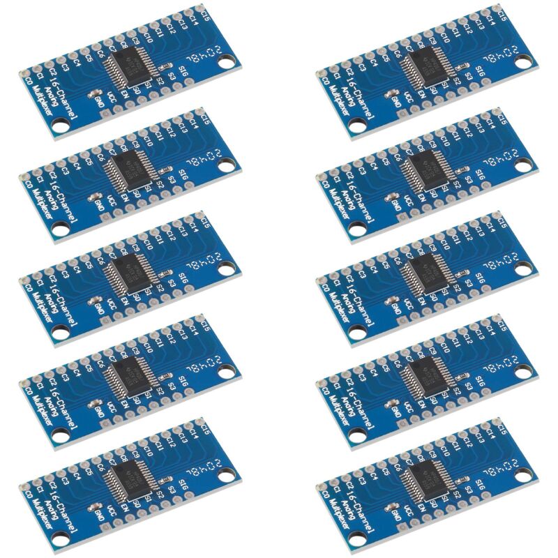 foto del prodotto almocn cd74hc4067 16 canali analogico digitale multiplexer breakout board modulo per arduino 2v 6v microcontroller 16 dispositivi rx lines