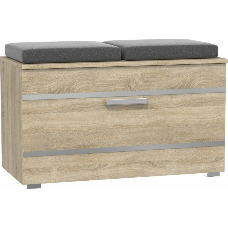 foto del prodotto almora scarpiera 85x45x35cm scarpiera ingresso scarpiera 4 nicchie 2 cuscini