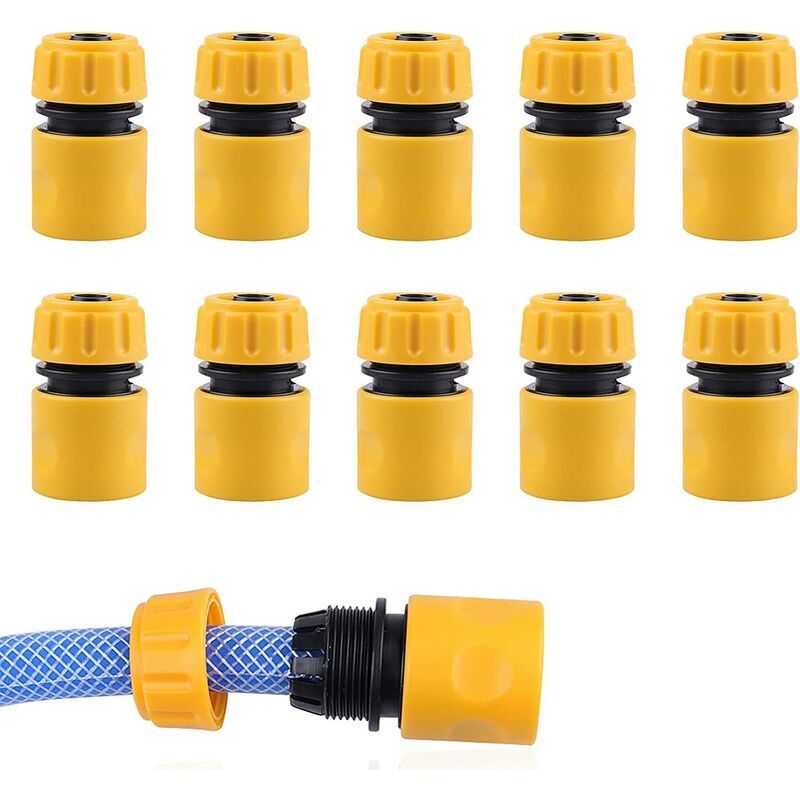 foto del prodotto alovez 1 2 set di connettori per tubo flessibile adattatore per tubo flessibile da giardino kit per tubo flessibile da giardino connettore per tubo