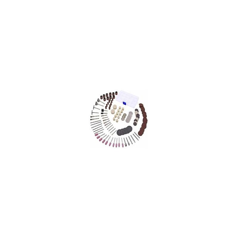 foto del prodotto alovez 141 pezzi di accessori per utensili rotanti con mandrino da 3 mm taglio universale lucidatura foratura rettifica incisione mini