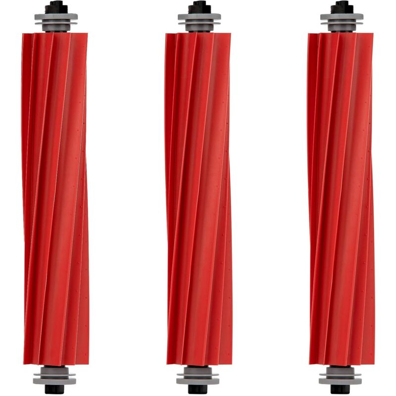 foto del prodotto alovez 3 pezzi spazzole a rullo in gomma spazzola principale parti di ricambio per roborock s7 s7 s7 maxv s7 maxv plus s7 maxv ultra q7 q7 q7