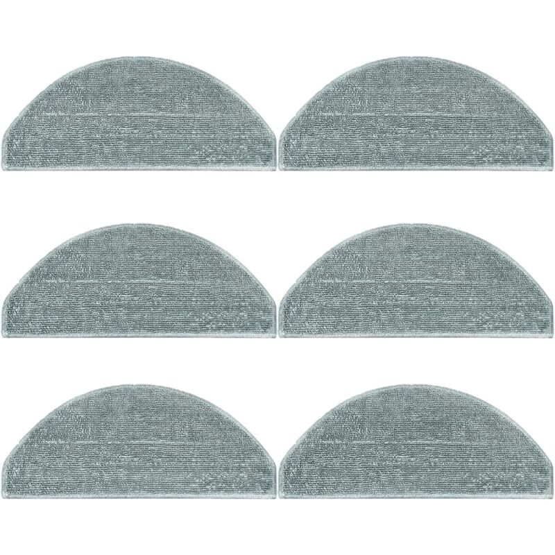 foto del prodotto alovez 6 pezzi di panni per mocio, accessori per lubluelu l20, per aspirapolvere robot irobot essential y0110, y0140, panni per mocio in microfibra