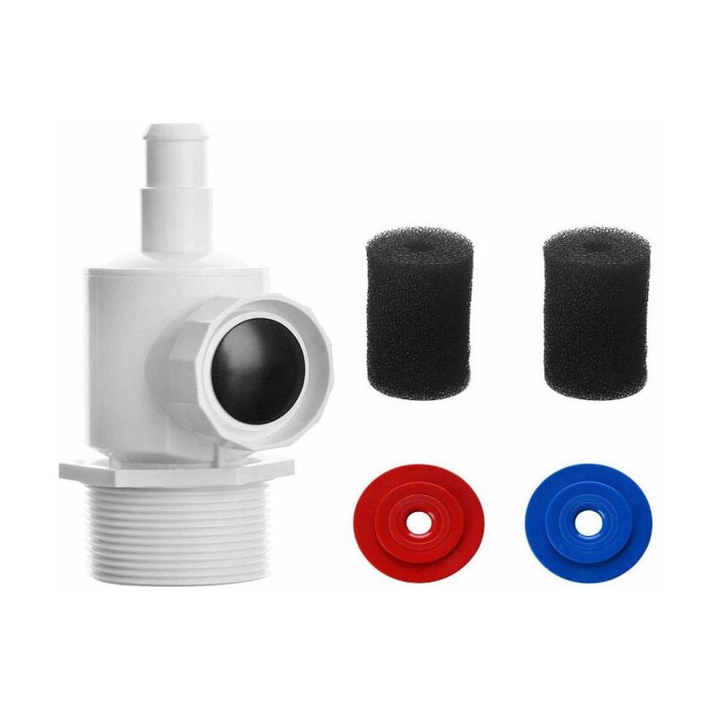 foto del prodotto alovez 9 100 9001 gruppo di collegamento a parete universale per pulitori per piscine ricambi per polaris 380, 280, 180 