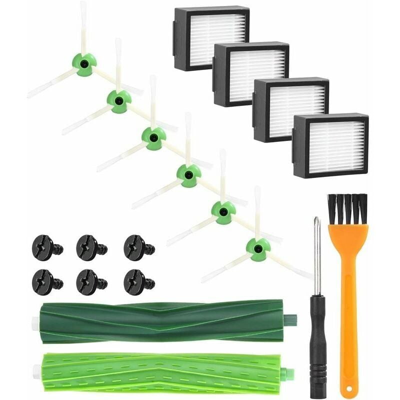 foto del prodotto alovez accessori di ricambio per aspirapolvere per irobot roomba, kit serie compatibile e i e5 e6 i7 i7 i3 i3 i4 i4 i6 i6 j7 j7 i8 i8 , 4
