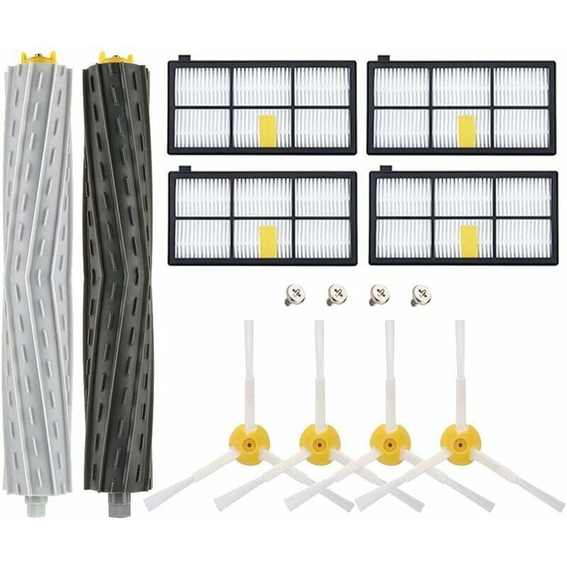 foto del prodotto alovez accessori kit di ricambio per irobot roomba serie 800 900 pezzi di ricambio per roomba, kit parti accessorie per irobot roomba serie 800 850