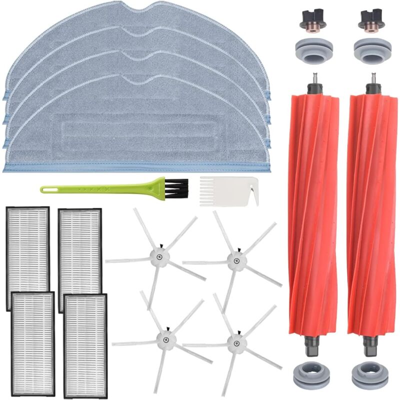 foto del prodotto alovez accessori per robot roborock s7 maxv ultra s7 maxv s7 plus s7 max s7 s7 pro ultra, set di accessori per aspirapolvere, kit di
