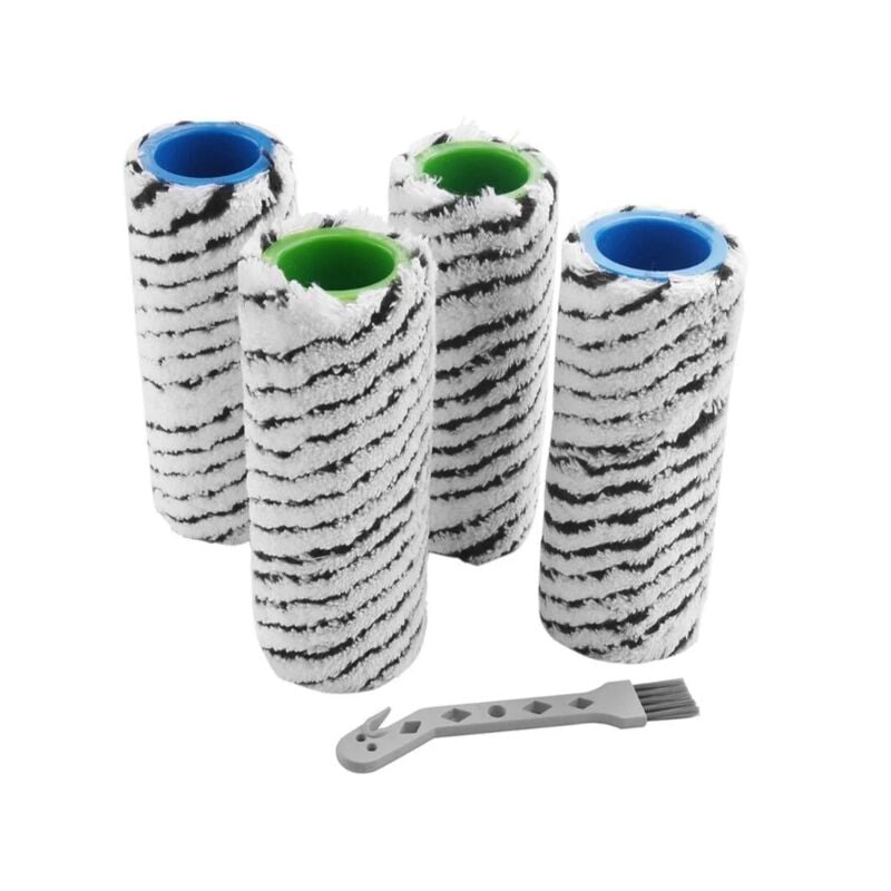 foto del prodotto alovez accessorio per aspirapolvere, confezione da 4 spazzole a rullo per fc7 fc7 premium fc5 fc5 premium fc3 ricambi per aspirapolvere