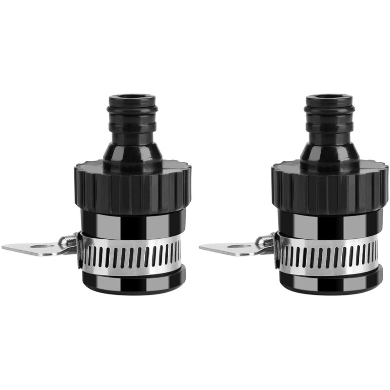 foto del prodotto alovez adattatore per rubinetto esterno, connettore adattatore universale per rubinetto, connettore per tubo da giardino per miscelatore diametro