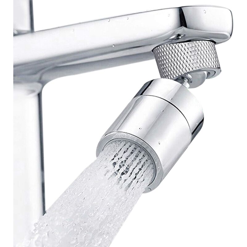foto del prodotto alovez aeratore per rubinetto con rotazione di 80 gradi aeratore per rubinetto con doppia funzione per cucina