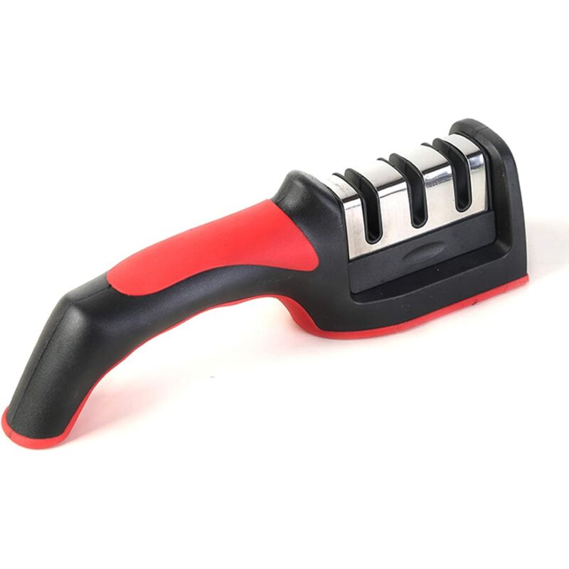 foto del prodotto alovez affilacoltelli affilacoltelli manuale professionale a 3 stadi per affilare coltelli da cucina e forbici