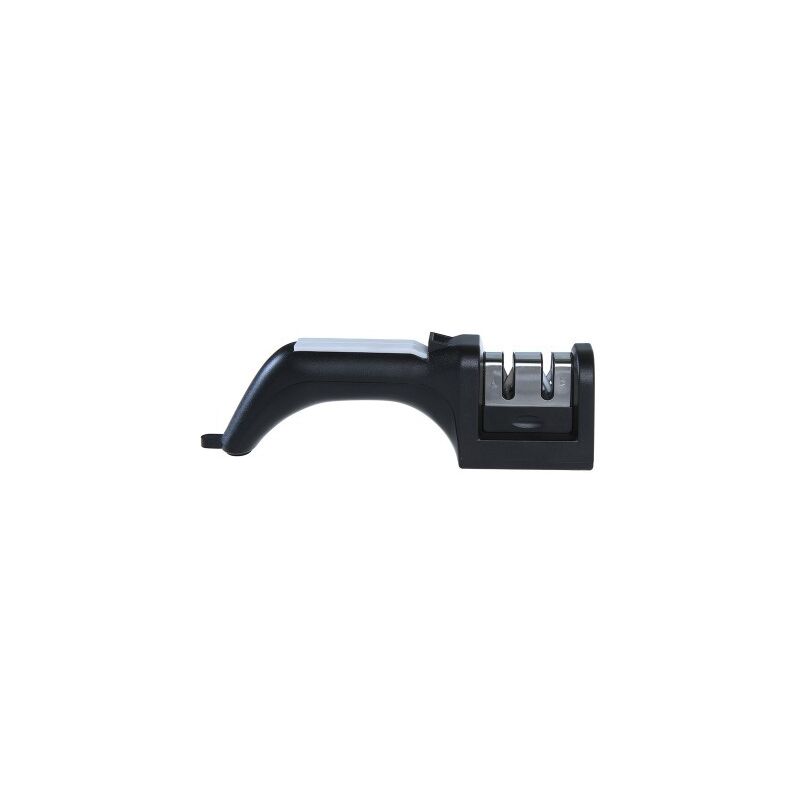 foto del prodotto alovez affilatrice manuale per coltelli in ceramica con rulli in carbonio bianco nero