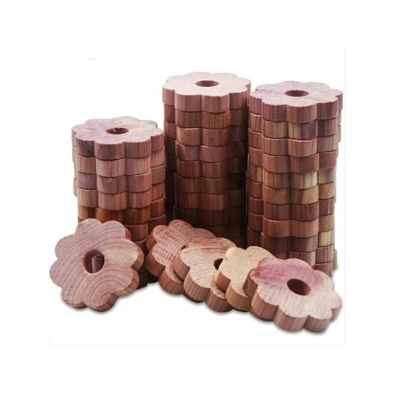 foto del prodotto alovez antitarme naturale per tessuti, repellente per tarme in legno di cedro, protezione per indumenti in cedro rosso aromatico e atossico,