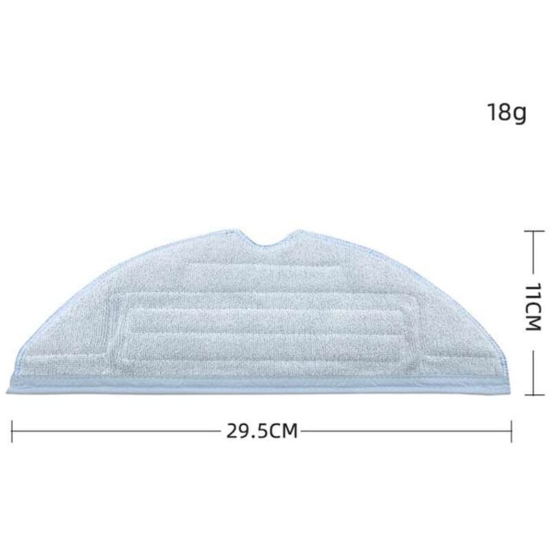 foto del prodotto alovez applicabile per robot spazzatrici t7s t7plus s7 s7max spazzola laterale filtro panno di pulizia accessori