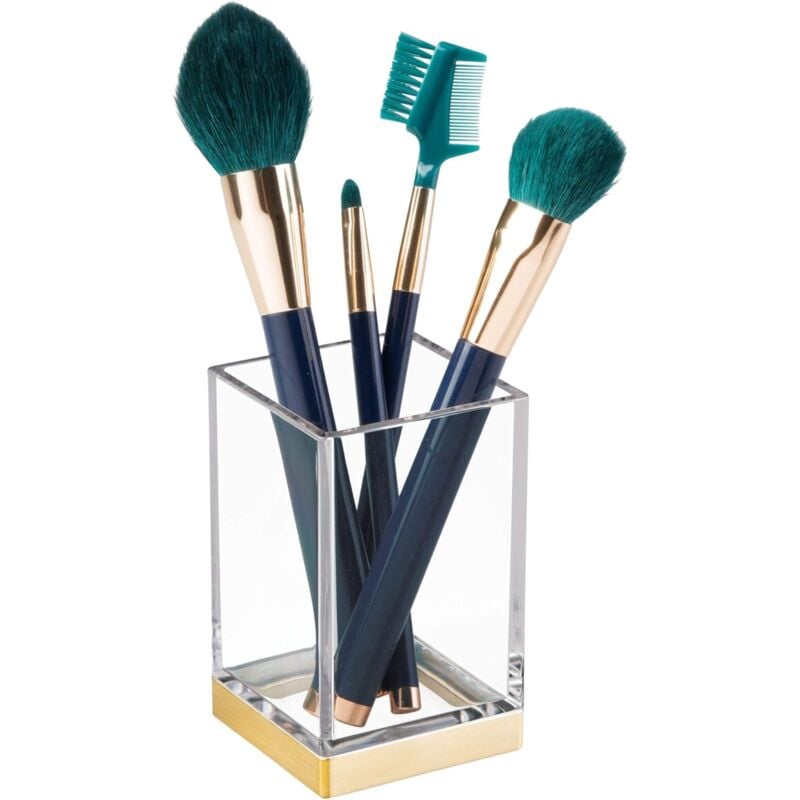 foto del prodotto alovez bicchiere di plastica, supporto per pennelli da trucco, spazzolini da denti, bicchieri, spazzole da bagno, vanit 