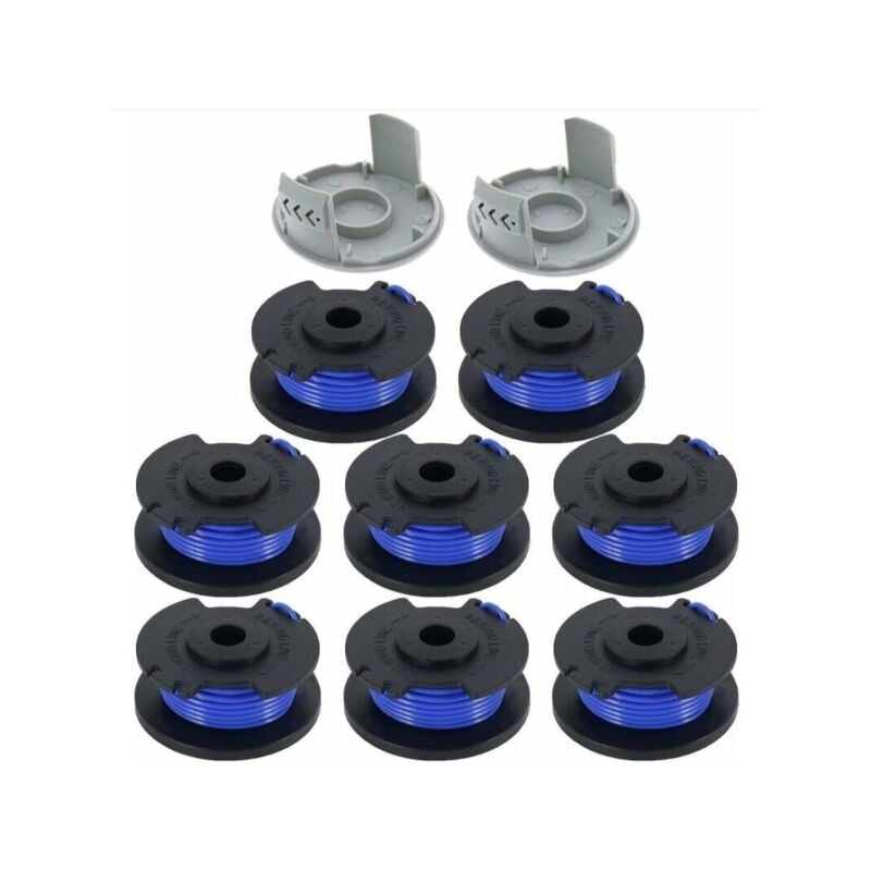 foto del prodotto alovez bobine di filo di ricambio per decespugliatore compatibili con ryobi one ac14rl3a sostituzione del filo di taglio e del cavo di taglio
