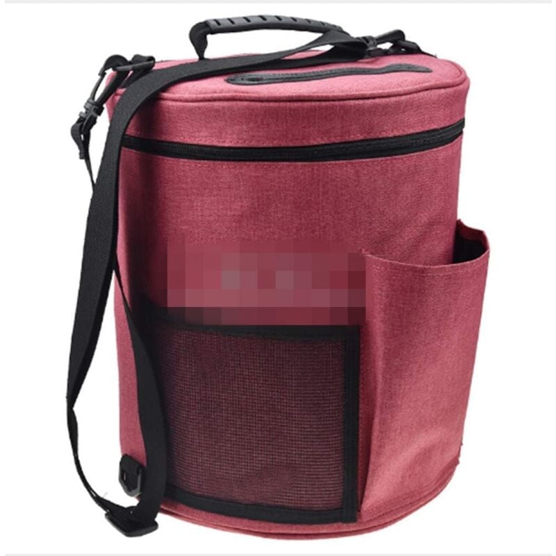 foto del prodotto alovez borsa portaoggetti, organizer e cestino portaoggetti per filati da maglia o uncinetto