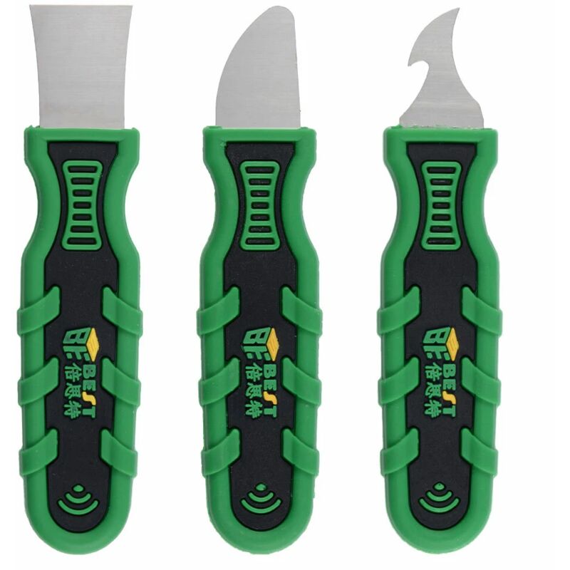 foto del prodotto alovez bst 138 139 140 set di spudger per telefono e tablet, raschietti per rimuovere la colla per iphone e ipad, 3 pezzi