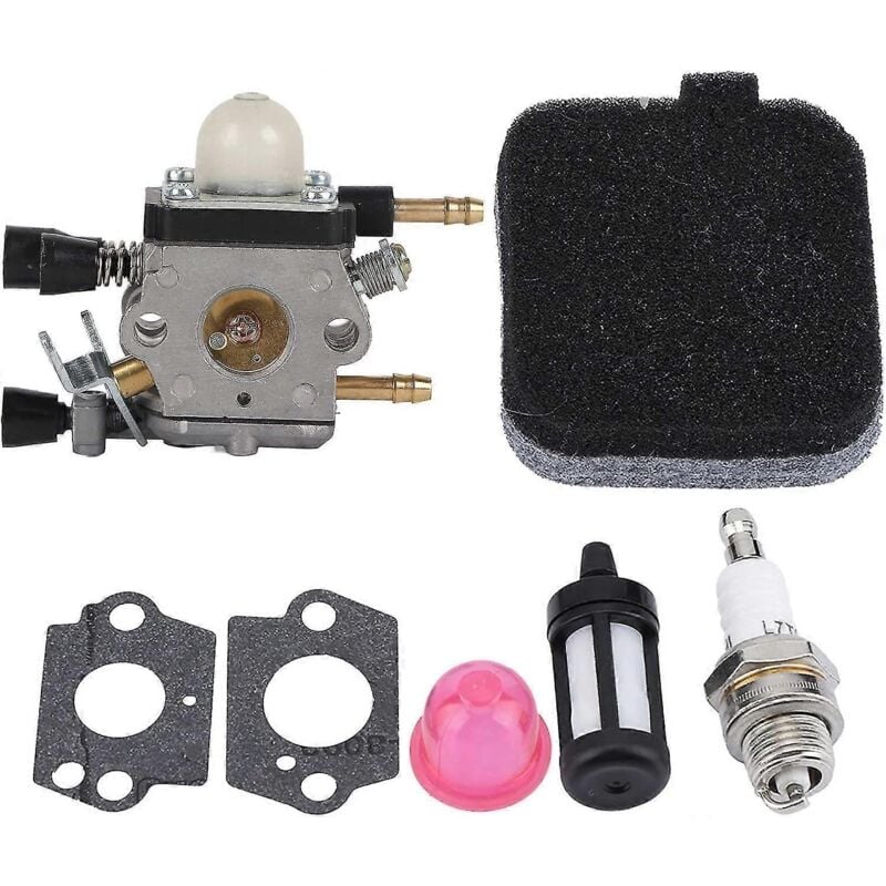 foto del prodotto alovez carburatore, carburatore da giardino, kit adattatore per carburatore, sostituzione del carburatore del tosaerba, carburatore fu a1 