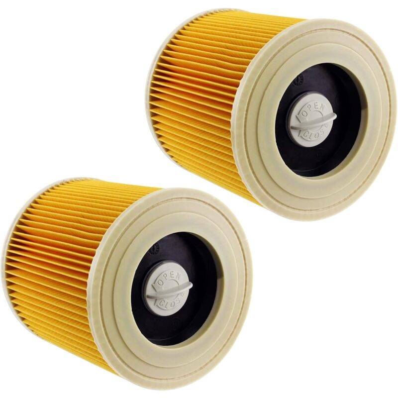 foto del prodotto alovez cartucce filtro premium per aspirapolvere a umido e a secco k rcher wd2 wd3 mv2 mv3 confezione da 2 