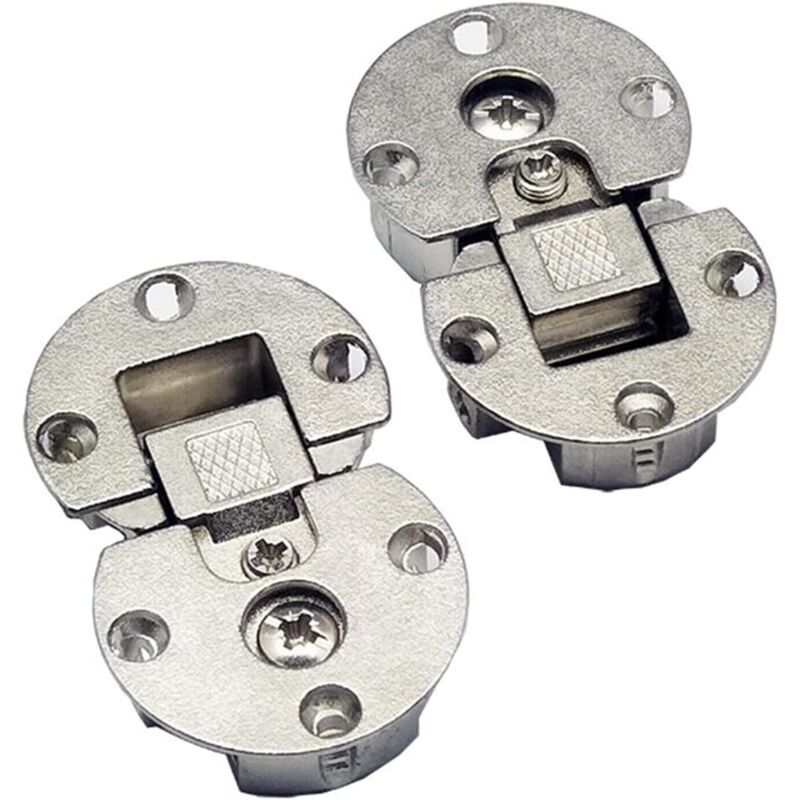 foto del prodotto alovez cerniera per mobili, 2 pezzi cerniere per porte di armadi, per porte di armadi, librerie, forniture per porte di armadi da cucina