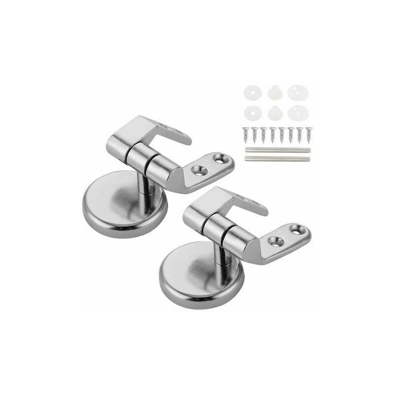 foto del prodotto alovez cerniera per sedile wc, fissaggi di ricambio, cerniera per sedile wc in lega di zinco, cerniera per sedile wc per sedili wc in legno resina