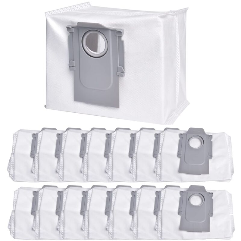 foto del prodotto alovez confezione da 14 sacchetti antipolvere per aspirapolvere roborock s8 s8 pro ultra s7 maxv ultra s7 pro ultra q7 q7 max t8 q5 g10s g10s