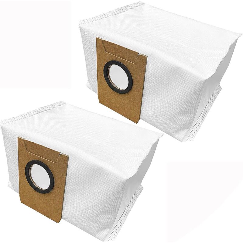 foto del prodotto alovez confezione da 2 sacchetti antipolvere per aspirapolvere ecovacs deebot x1 omni turbo