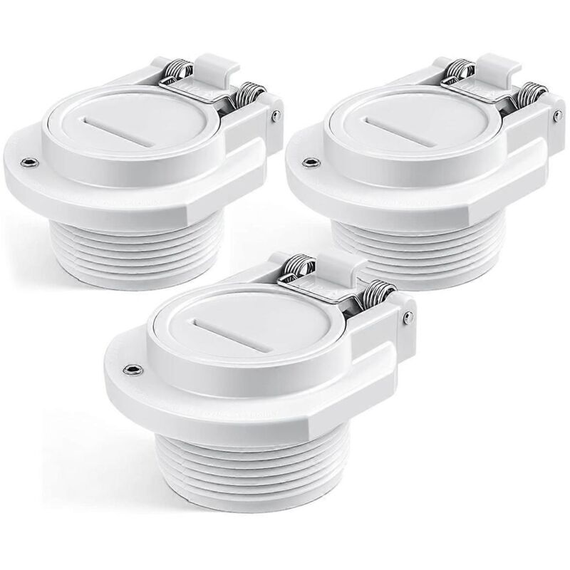 foto del prodotto alovez confezione da 3 blocchi di sicurezza per aspirapolvere w400bwhp, accessorio di ricambio per parete piscina per aspirapolvere w400blgp, gw9530
