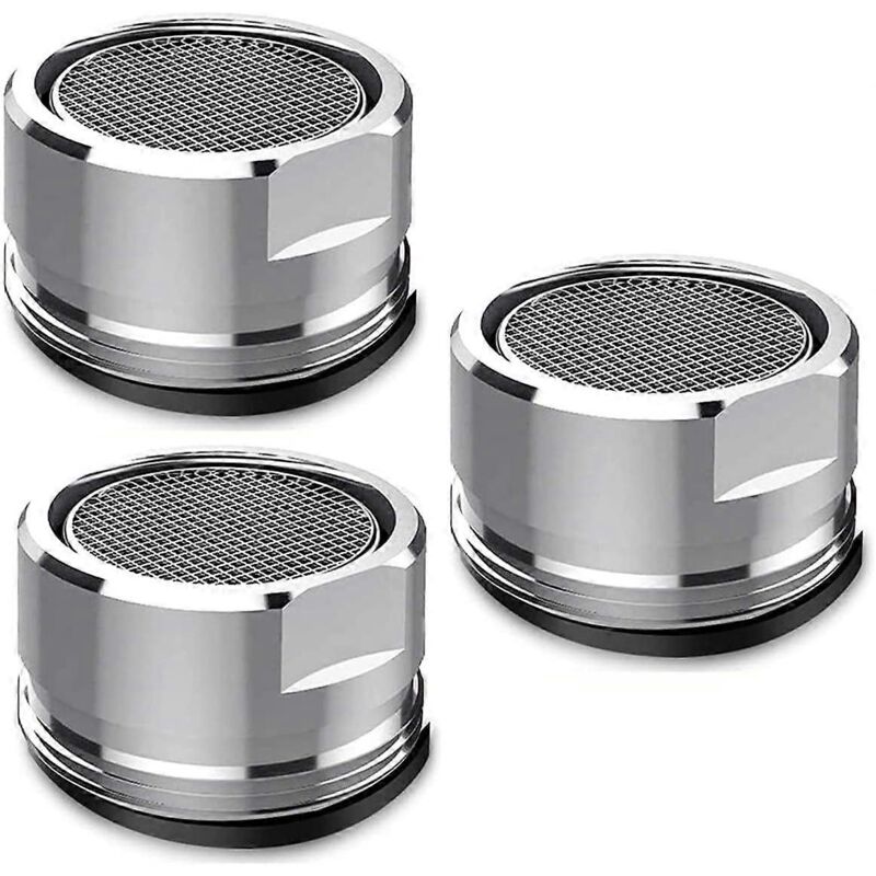 foto del prodotto alovez confezione da 3 filtri aeratori per rubinetto da 24 mm per rubinetti da cucina e da bagno