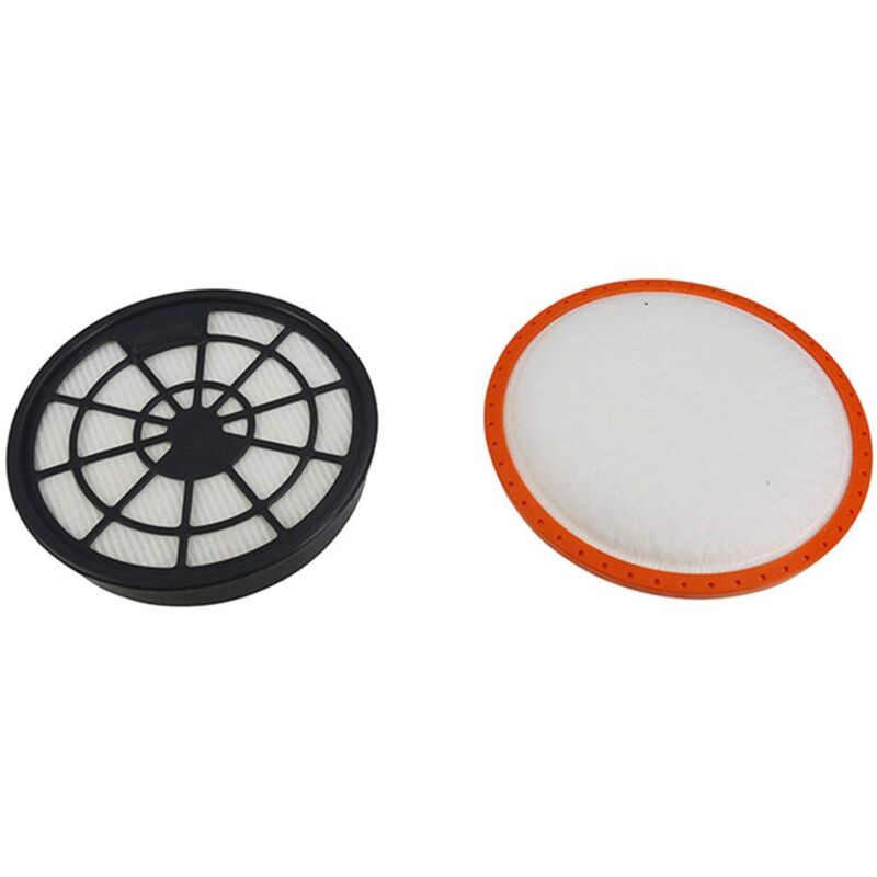 foto del prodotto alovez confezione da 4 filtri per dirt devil dd2650 1, dd2651 0, dd2651 1, dd2720 2620001, 2620002, 2 filtri di protezione motore 2 filtri di