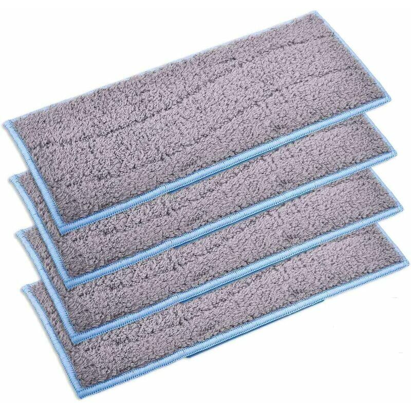 foto del prodotto alovez confezione da 4 mop lavabili riutilizzabili per braava jet m6134