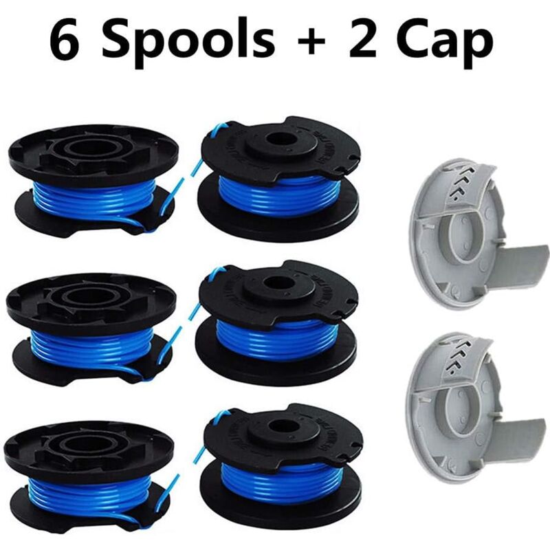 foto del prodotto alovez confezioni da 0,065 pollici bobina di ricambio per decespugliatore ryobi 18v 24v 40v, compatibile con ryobi one ac14rl3a, decespugliatore a