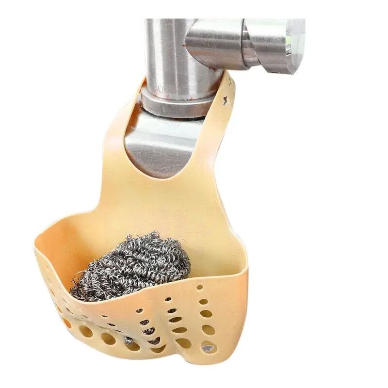 foto del prodotto alovez contenitore portaoggetti da cucina durevole, da appendere al lavello, per il bagno, porta spugna per il lavello della cucina.