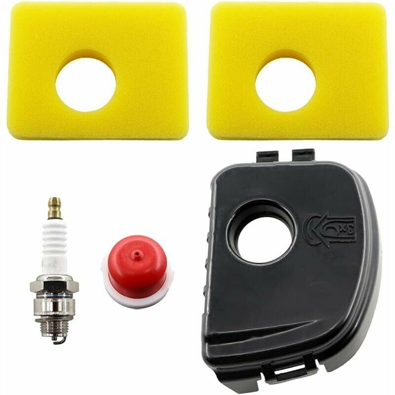 foto del prodotto alovez coperchio filtro aria con filtro aria per briggs stratton 300e 450e 550e serie 595660, 594281, 799579, 5434, 4248, 09p702
