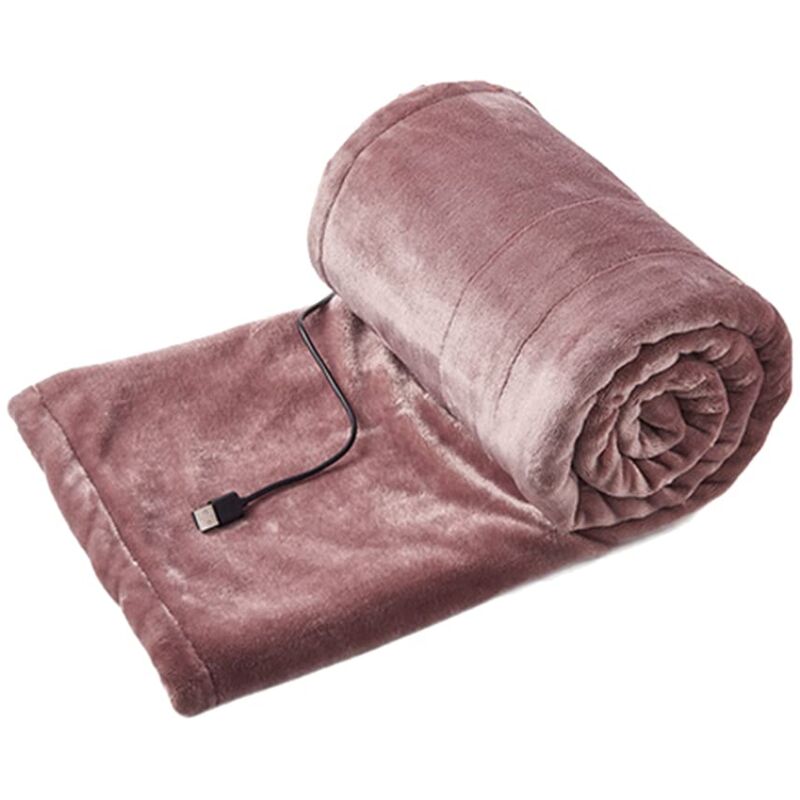 foto del prodotto alovez coperta a scialle riscaldata, alimentata tramite usb e design wireless, lavabile con 3 impostazioni di temperatura. coperta riscaldata