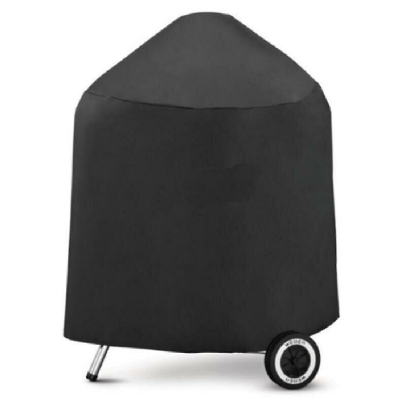 foto del prodotto alovez copertura per barbecue a carbonella, copertura per barbecue rotonda da 70 cm, impermeabile, resistente ai raggi uv e traspirante