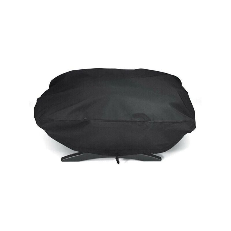 foto del prodotto alovez copertura protettiva per barbecue a gas weber q1200 e q1000, 210d, adatta ai modelli q1200, q1400, q1000, q100, q120, baby q, anti uv