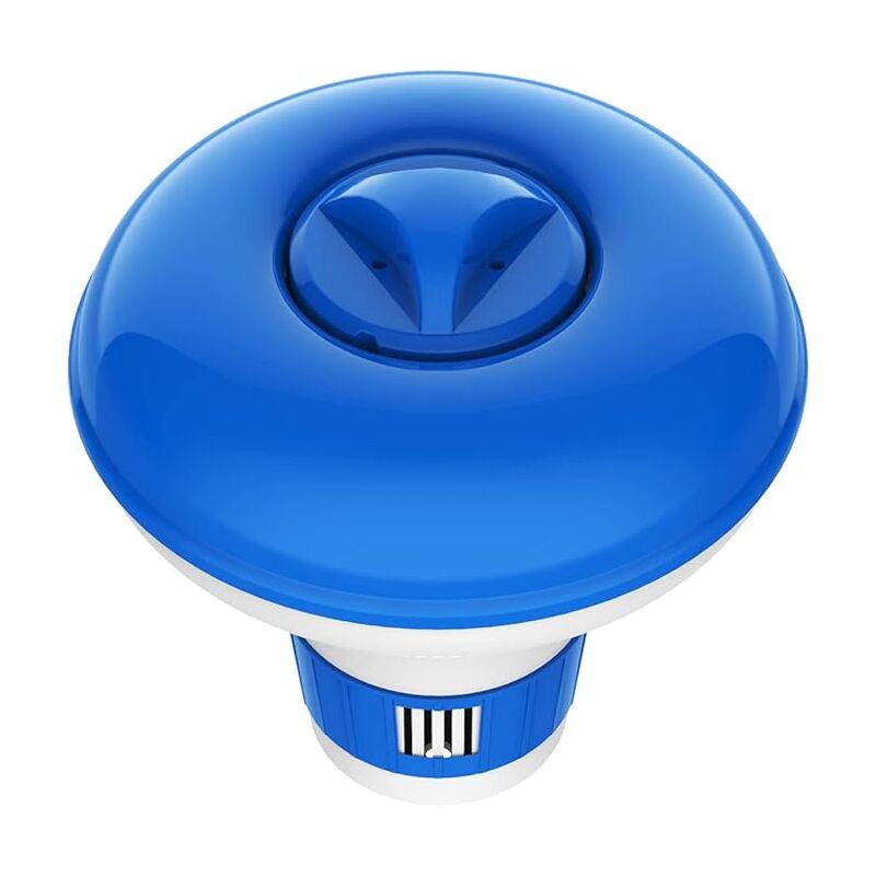 foto del prodotto alovez distributore galleggiante di cloro, diffusori per piscina, diametro 12 cm 5 pollici, dosatore galleggiante regolabile, accessori per piscina