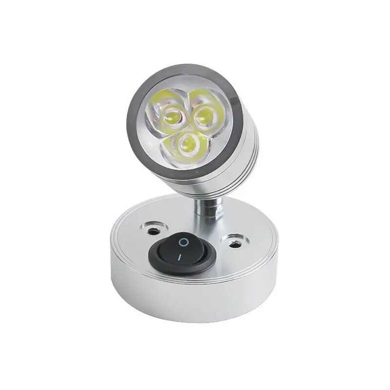 foto del prodotto alovez faretto led 12v dc 180 mini lampada da parete per luce notturna domestica 3000 6000k disponibile luce bianca calda 3w