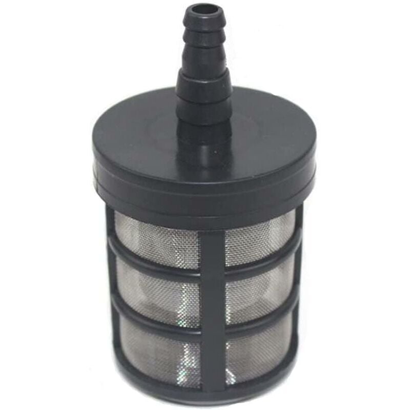 foto del prodotto alovez filtro a rete per tubo da giardino, filtro a rete a doppio strato in acciaio inossidabile, filtro per pompa di aspirazione dell acqua,