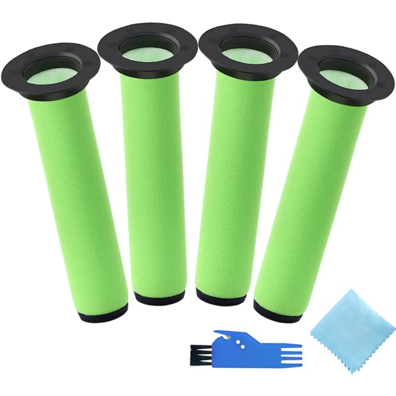 foto del prodotto alovez filtro contenitore polvere di ricambio lavabile per aspirapolvere senza fili gtech air ram mk2 k9, accessori, 4 filtri contenitore polvere,
