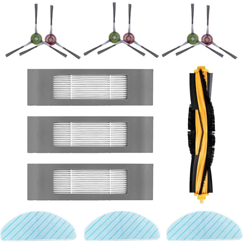 foto del prodotto alovez filtro di ricambio per aspirapolvere robot ecovacs deebot ozmo t9 t9 t9power t9max 