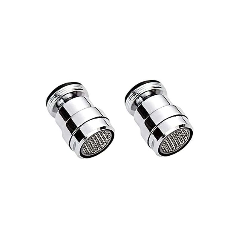 foto del prodotto alovez filtro per il risparmio idrico in acciaio inossidabile con filettatura maschio da 24 mm spruzzatore d acqua girevole a 360 prolunga per