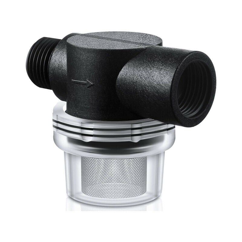 foto del prodotto alovez filtro per pompa dell acqua per camper, filtro universale per acqua, filtro in acciaio inossidabile, prefiltro con filettatura maschio a 4